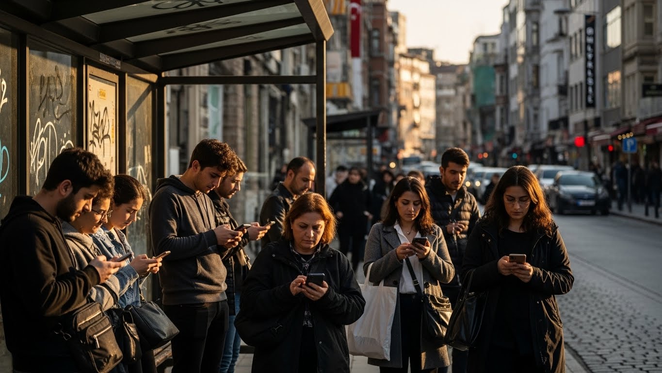 Cep Telefonu ile Hayat: Sokaklar Sessizleşiyor