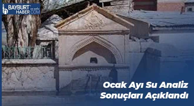 Bayburt’ta Ocak Ayı Su Analiz Sonuçları Açıklandı