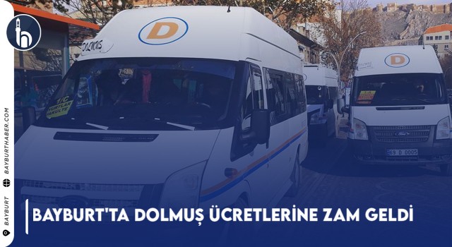 Bayburt’ta Toplu Taşıma Ücretlerine 2024 Zammı