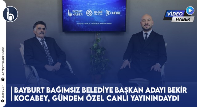 Bağımsız Aday Bekir Kocabey Gündem Özel’de