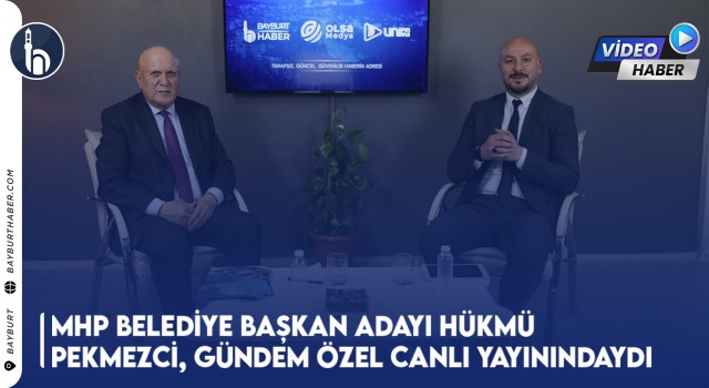 MHP Belediye Başkan Adayı Hükmü Pekmezci Gündem Özel’de Canlı Yayındaydı
