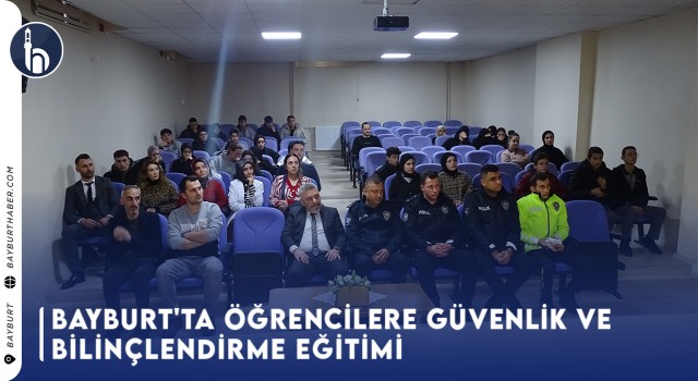 Aydıntepe’de Öğrencilere Suçtan Korunma ve Güvenlik Eğitimi