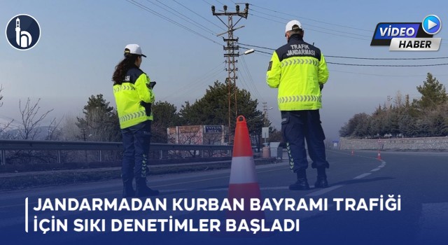 Bayburt’ta Jandarma Bayram Trafiği İçin Denetimleri Başlattı