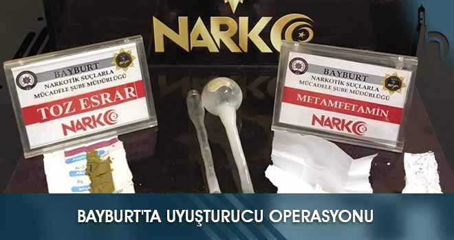 Bayburt’ta Uyuşturucu Operasyonu: 3 Şüpheli Yakalandı