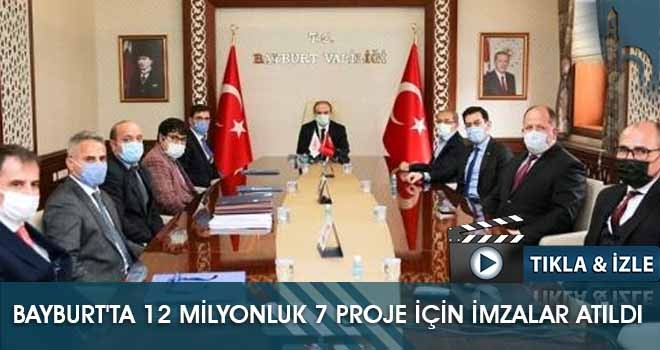 Bayburt’ta 7 Projeye KUDAKA’dan 8,3 Milyon Liralık Destek
