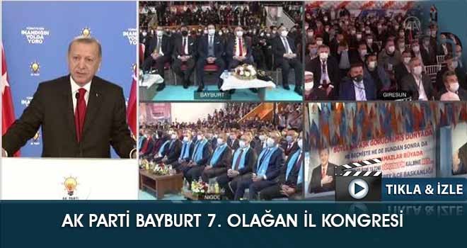 AK Parti Bayburt 7. Olağan İl Kongresi Geniş Katılımla Yapıldı