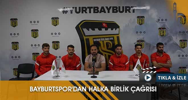 Bayburtspor Yeni Sezon Öncesi Basın Toplantısı Düzenledi