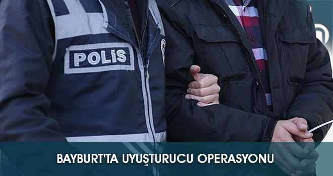 Bayburt’ta Uyuşturucu Operasyonu: 1 Şüpheli Gözaltında