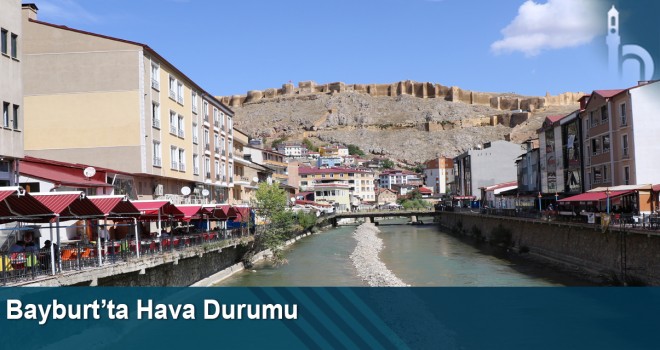 Bayburt’ta Hava Durumu: Az Bulutlu ve Açık