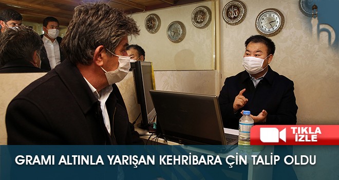 Bayburt Kehribarına Çinli Firma Talip Oldu, Numuneler Gönderildi