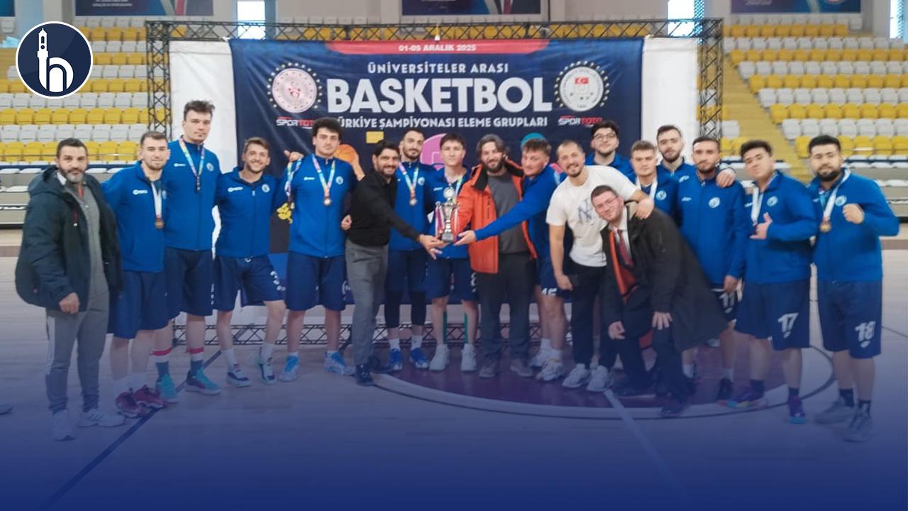 Bayburt Üniverstesi Ünilig Basketbol Elemelerinde Üçüncü Oldu