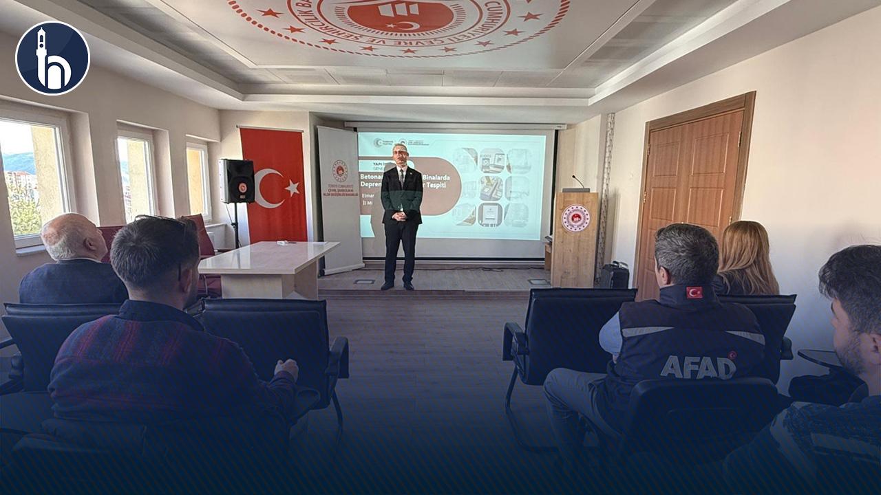 Bayburt’ta Afetler Sonrası Hasar Tespiti Eğitimi Yapıldı