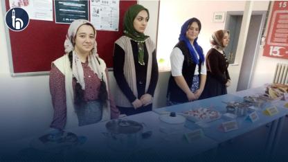 Bayburt'un Aydıntepe İlçesinde Maarif Modeliyle Yöresel Lezzetler Tanıtıldı