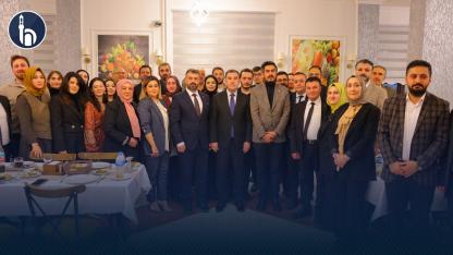 Vali Mustafa Eldivan, Doktorlarla Akşam Yemeğinde Buluştu