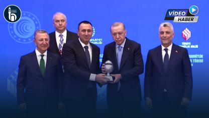 Bayburt Group Başkanı Şentürk'e Yurt Dışı Müteahhitlik Ödülü