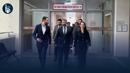 Bayburt İl Sağlık Müdürü Sivlim Ağrı’da İncelemelerde Bulundu