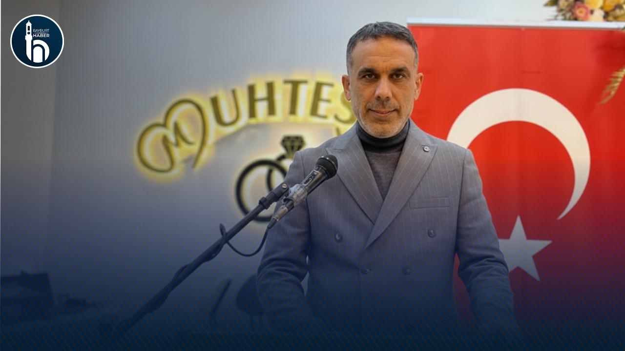 Bayburt’ta Esnaf Odasında Yunus Çil Güven Tazeledi