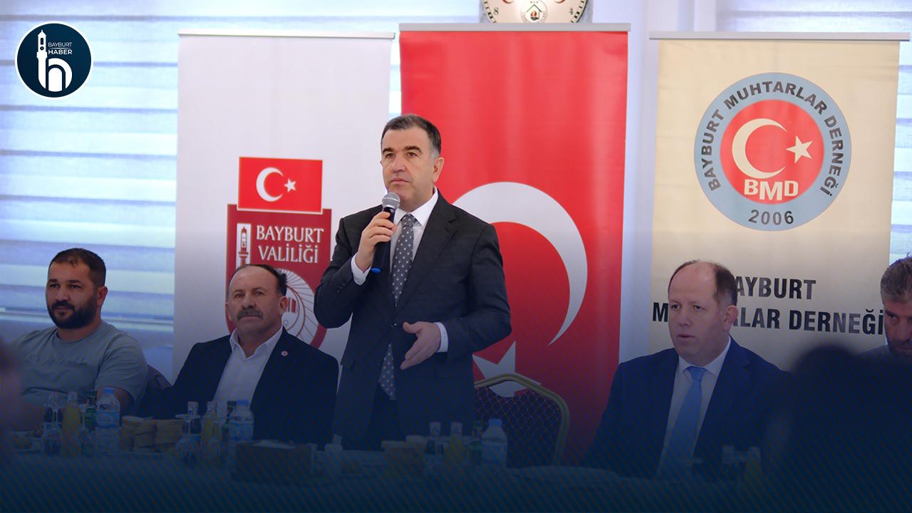 Bayburt’ta Hizmetin Mimarları Aynı Sofrada Buluştu