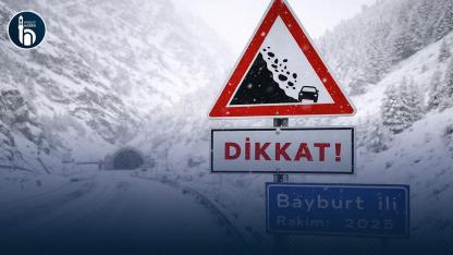 Meteoroloji Uyardı: Bayburt’ta Çığ ve Buzlanma Riski Arttı