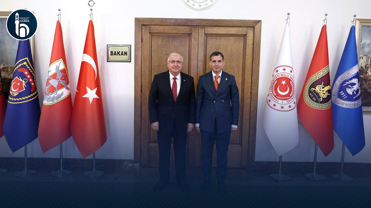 Milletvekili Ateş’ten Bakan Yaşar Güler’e Bayburt Ziyareti
