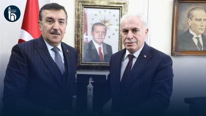 Milletvekili Tüfenkci Bayburt’ta Belediye Başkanı Memiş’i Ziyaret Etti