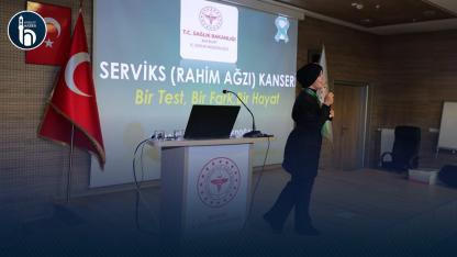 Serviks Kanserinde Erken Tanının Önemi Bayburt’ta Anlatıldı