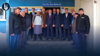 Aydıntepe’de İlçe Özel İdare İş Makinesi Garajı Açıldı