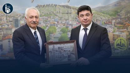 Azerbaycan Kars Başkonsolosluğu’ndan Bayburt Belediyesi’ne Ziyaret