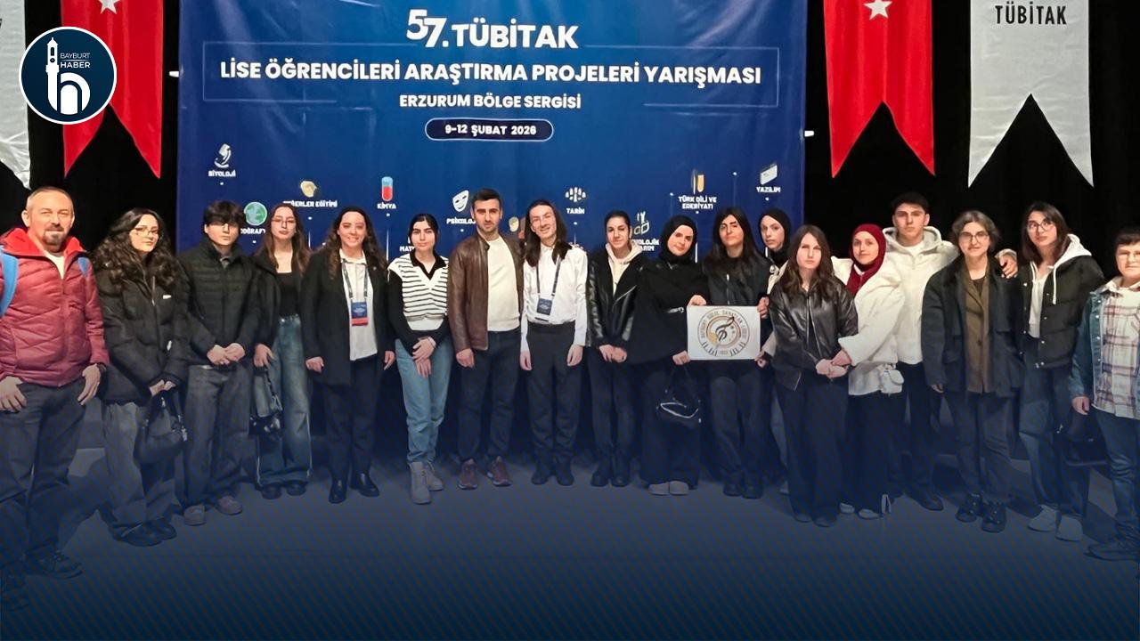 Bayburt Güzel Sanatlar Lisesi TÜBİTAK’ta İlk 100’de