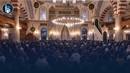 Bayburt’ta Ramazan’ın İlk Teravihinde Camiler Doldu