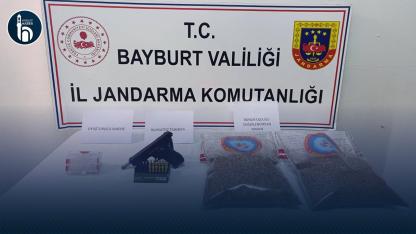 Bayburt’ta Uyuşturucu Operasyonu: Bonzai ve Silah Ele Geçirildi