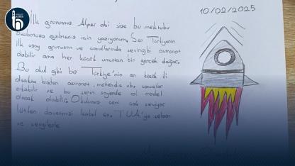İlk Türk Astronot Gezeravcı’dan Bayburtlu Emir’e Yanıt