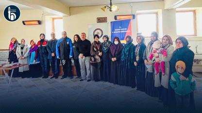 Maden Köyü’nde “Birlikte Güçlü Bir Aileyiz” Ziyareti