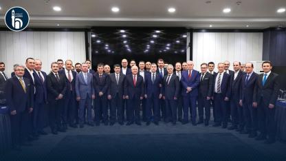 Yaşar Güler, Bayburt Üniversitesi Vakfı'nın İftarına Katıldı