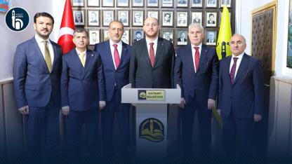 Ahmet Büyükgümüş’ten Bayburt Belediye Başkanı Memiş’e Ziyaret