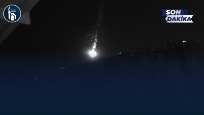 Bayburt’a Gökyüzünden Meteor Düştü, Kameralara Böyle Yansıdı