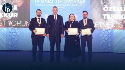 Bayburtlu Sağlık Çalışanlarına İstanbul’da Anlamlı Ödül