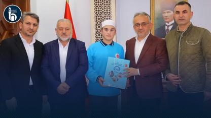 Bayburt’ta 12 Yaşındaki Öğrenci 7 Ayda Hafız Oldu