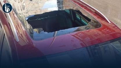 Bayburt’ta Kaleden Düşen Taş Sürücüyü Yaraladı, Yol Trafiğe Kapandı