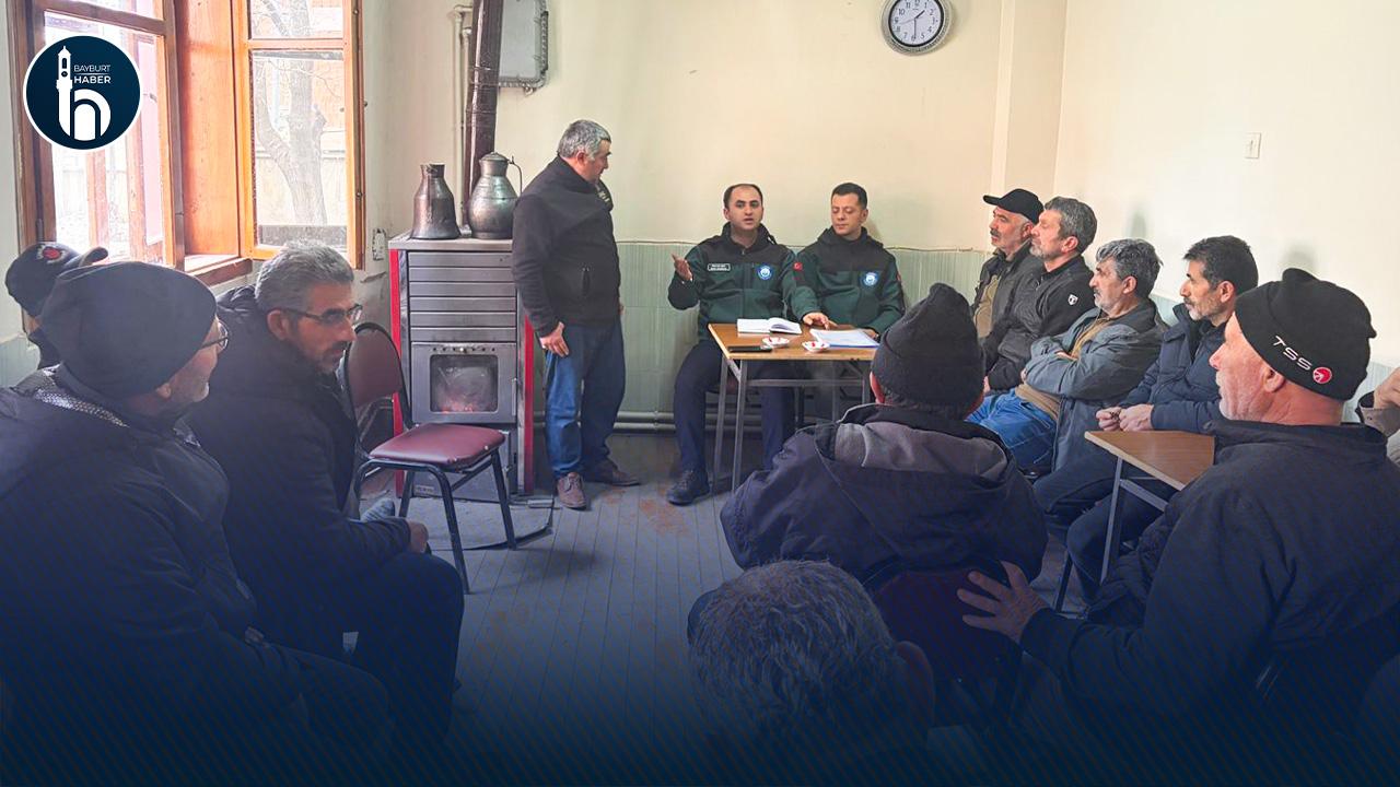 Bayburt’ta Sulama Birliği’nden Çiftçi Toplantıları