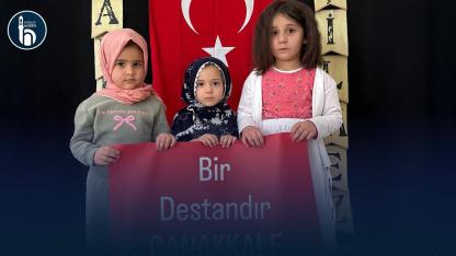 Ecdada Vefa: Aydıntepe’de Minikler Çanakkale Ruhunu Yaşadı