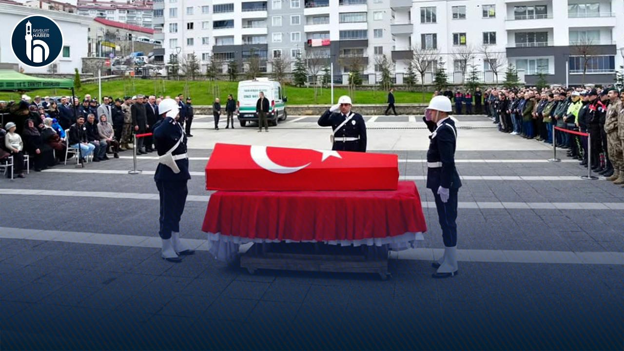 Vefat Eden Bayburtlu Polis Memuru İçin Trabzon’da Tören