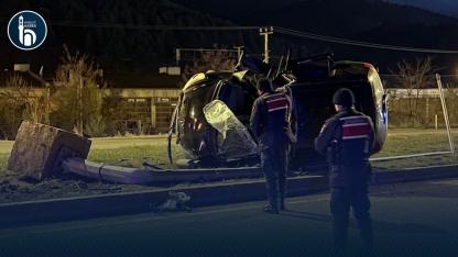 Bayburt Erzurum Yolunda Trafik Kazası: 3 Kişi Yaralandı