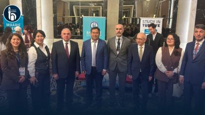 Bayburt Üniversitesi Bişkek’te Tanıtım Fuarına Katıldı