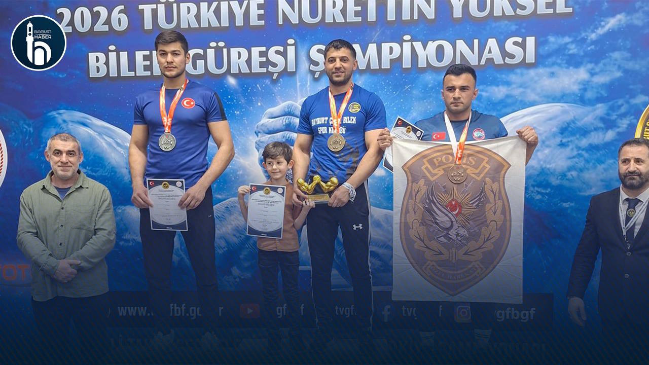 Bayburtlu Sporculardan Bilek Güreşinde 14 Madalya