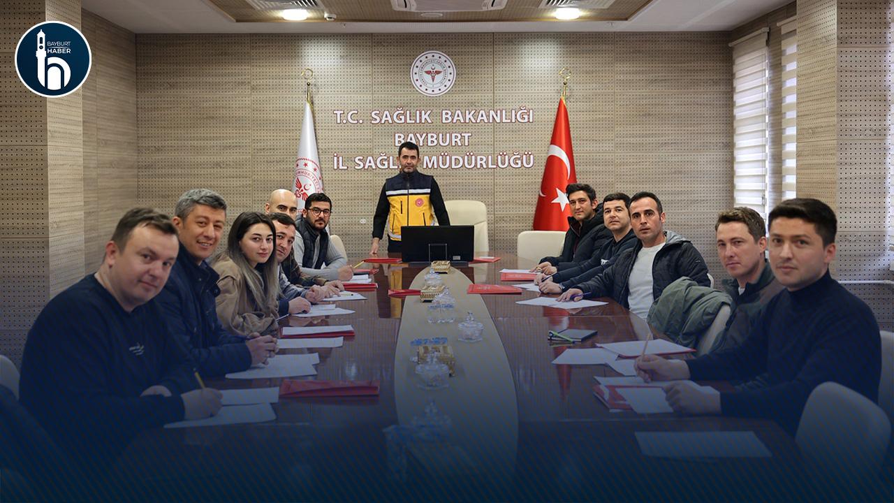 Bayburt’ta Emniyet Personeline İlk Yardım Eğitimi Verildi
