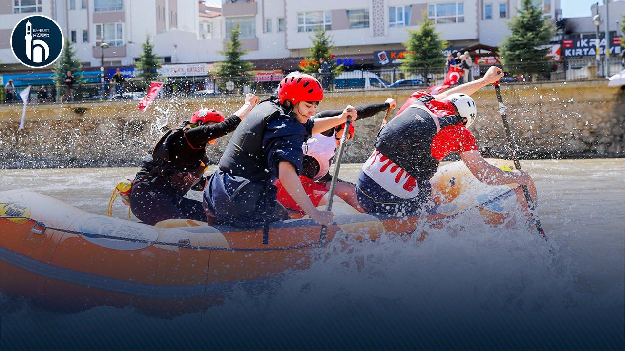 Bayburt’ta Üniversiteler Arası Rafting Şampiyonası Başlıyor