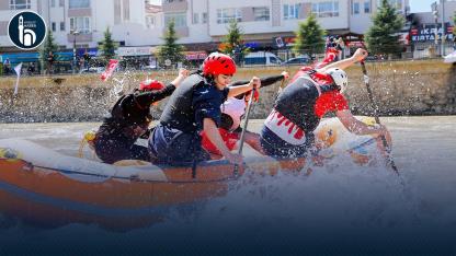 Bayburt’ta Üniversiteler Arası Rafting Şampiyonası Başlıyor