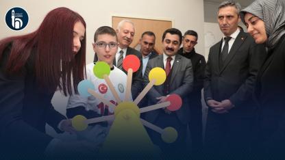 Bayburt’ta Özel Öğrencilerden TÜBİTAK Bilim Fuarı