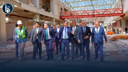 Valiler Havalimanı İnşaatında İncelemelerde Bulundu